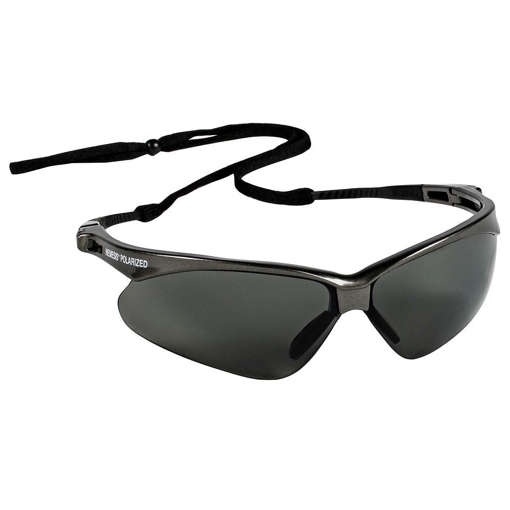 SOS Cleanroom KleenGuard Nemesis Polarized Safety Glasses (Polarized Smoke) (Case/12)