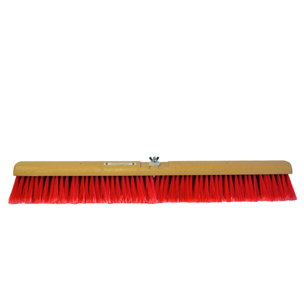 Bruske Medium Red Brulon Casing With Black Brulon Bristle Center 30"