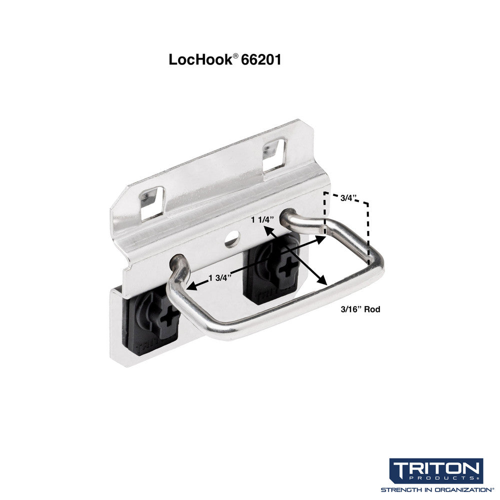 Triton Products 66201 1-3/4" SS LH Pliers Holder 2 PK