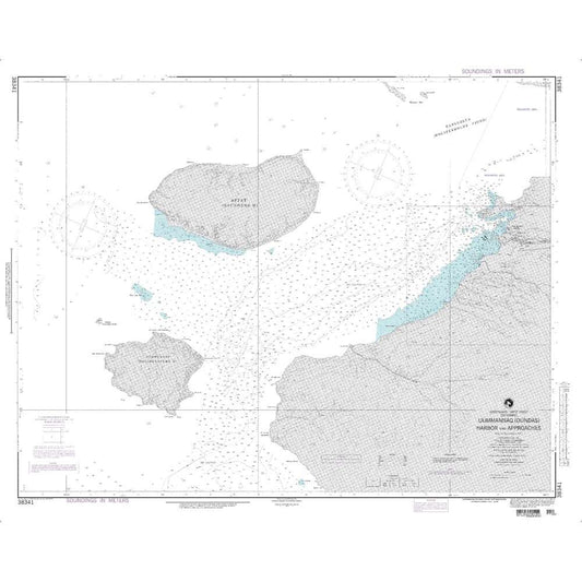 Paradise Clay NGA_38341 NGA Chart Uummannaq (Dundas) Harbor and Approaches