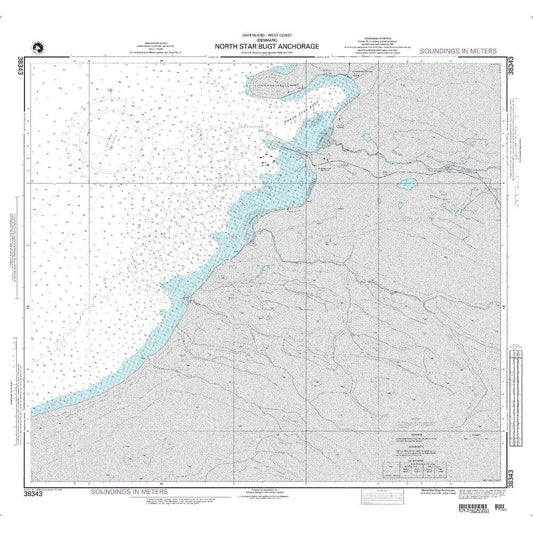 Paradise Clay NGA_38343 NGA Chart North Star Bugt Anchorage