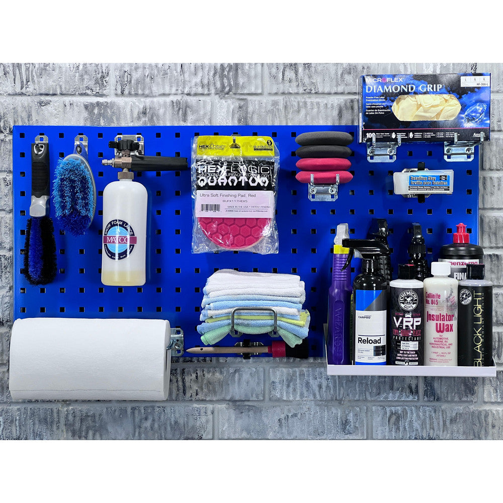Triton Products LB18-1BH-Kit (1) 18" x 36" Blue LocBoard/18 Hook