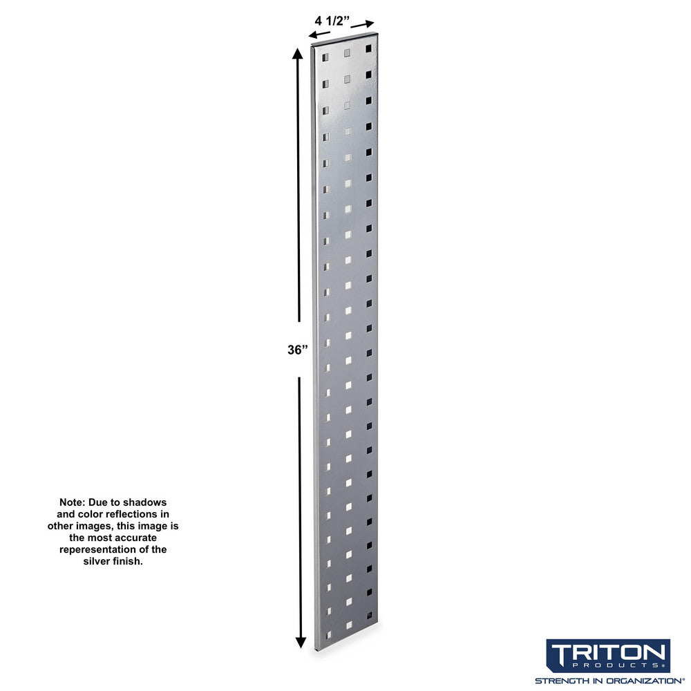 Triton Products LBS36P-SLV Silver Pneumatic Tool Hldr Pegboard Kit