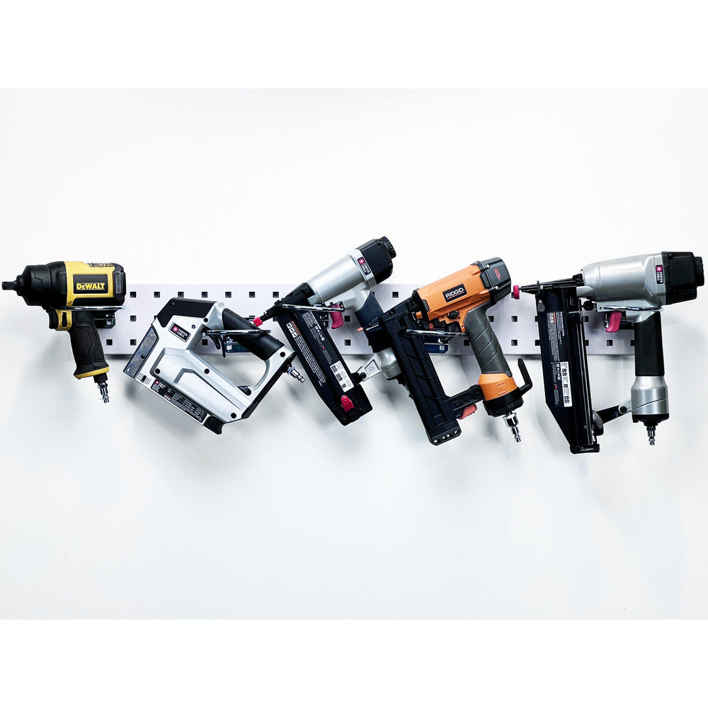 Triton Products LBS36P-WHT White Pneumatic Tool Hldr Pegboard Kit