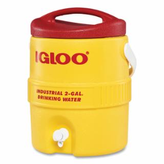 IGLOO 431 3Gal Red/Yellow Coolerplastic Ind
