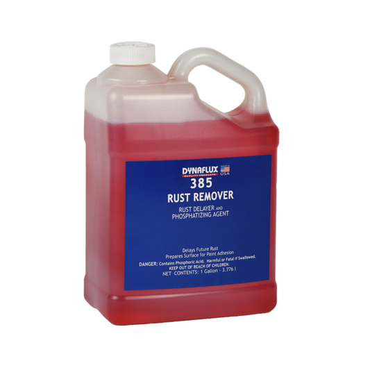 Dynaflux 385-5 385 – Rust Remover (Case of 2 - 2 1/2 Gallons)