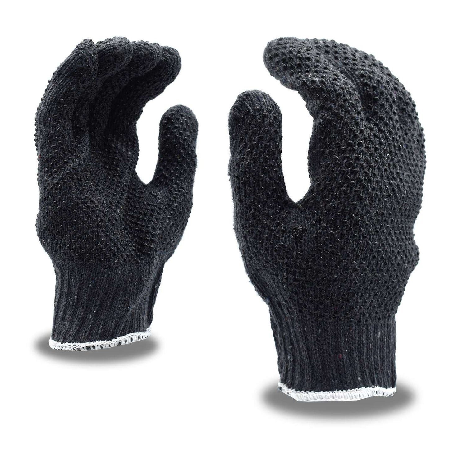 Cordova Safety 3855GS Machine Knit, Double-Sided, PVC Dots, Medium Weight