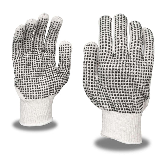 Cordova Safety 3858S Machine Knit, Double-Sided, PVC Dots, Standard Weight