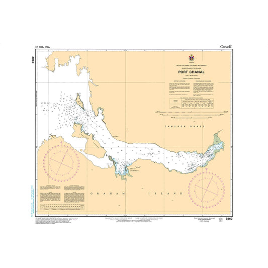 Paradise Clay CAN3863 CHS Chart Port Chanal