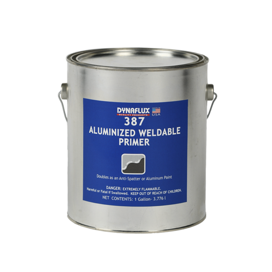 Dynaflux 387-2X1 Aluminized Weldable Primer, (Case of 2 - 1 Gallons)