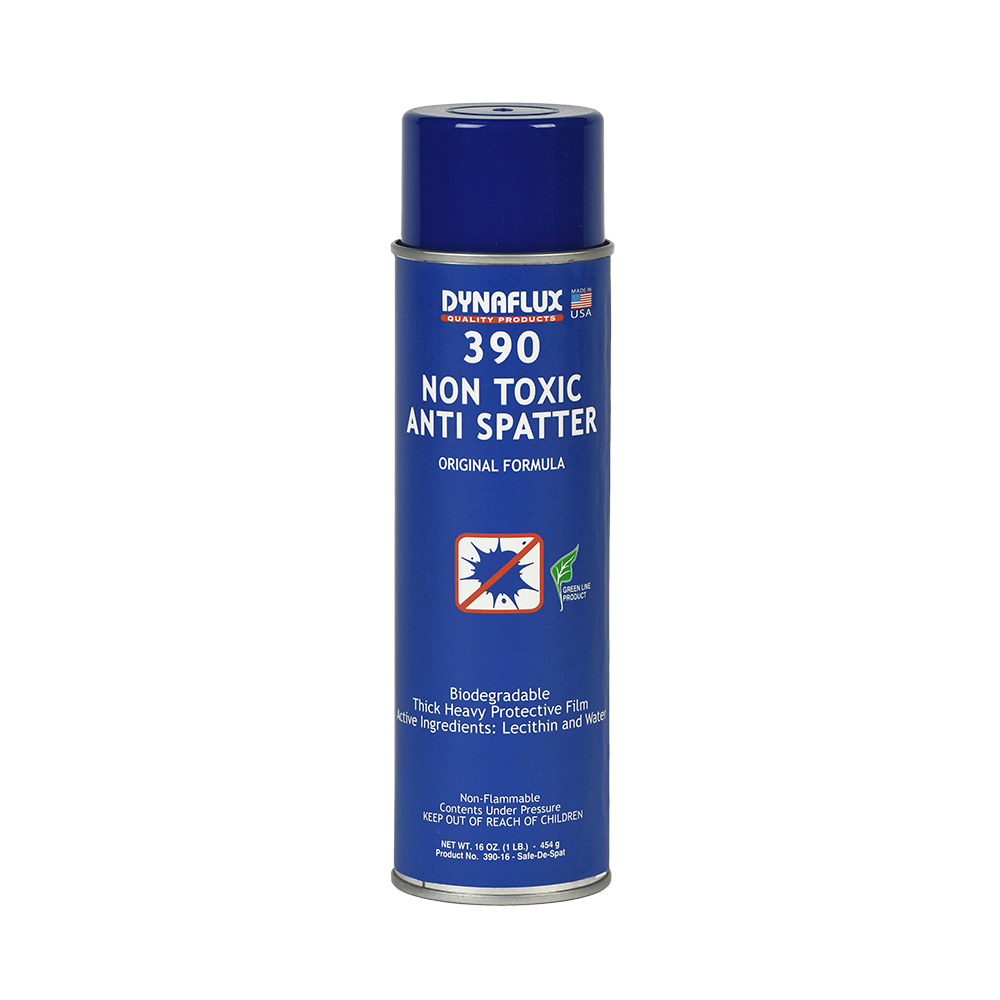 Dynaflux 390-16 390 – Non-Toxic Anti-Spatter, (16 oz Aerosol - Case of 12 Cans)