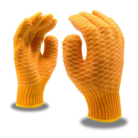 Cordova Safety 3990L Machine Knit, Double-Sided, PVC Criss Cross