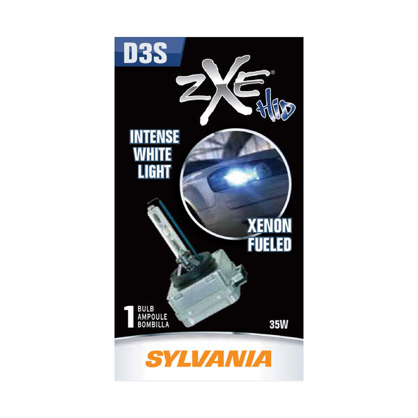 Sylvania Automotive 39172 Sylvania D3S Silverstar Zxe Hid Headlight Bulb, 1 Pack