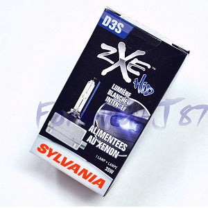 Sylvania Automotive 39172 Sylvania D3S Silverstar Zxe Hid Headlight Bulb, 1 Pack