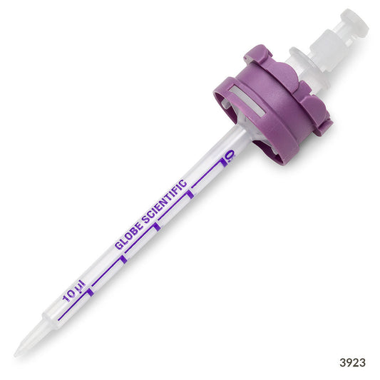 Globe Scientific 3923 RV-Pette PRO Dispenser Tip for Repeat Volume Pipettors 0.5mL