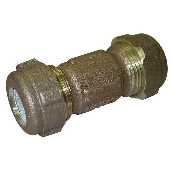 Jones Stephens C15301 3/4" CTS, 1/2" IPS Bronze Compression Coupling