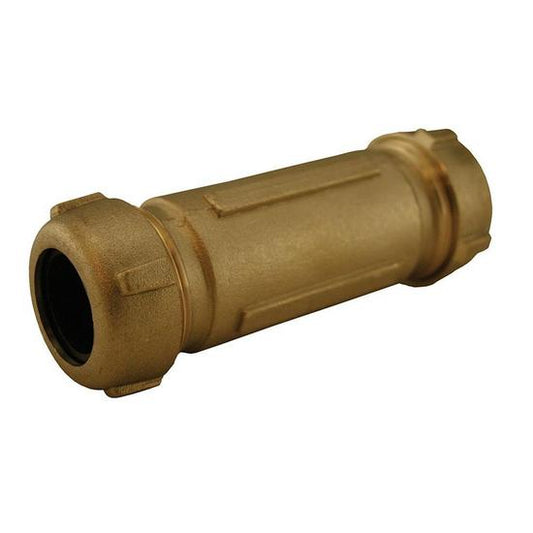 Jones Stephens C15304 1-1/2" CTS, 1-1/4" IPS Bronze Compression Coupling