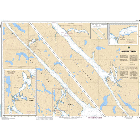 Paradise Clay CAN3946 CHS Chart Grenville Channel