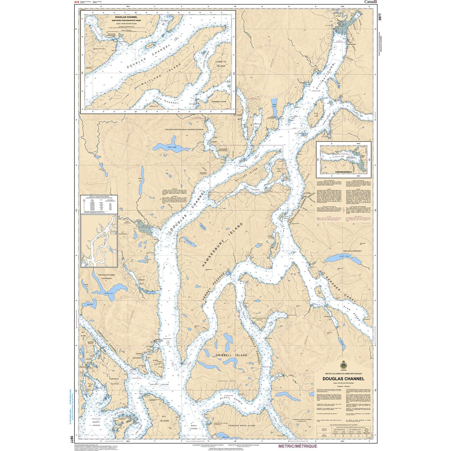 Paradise Clay CAN3977 CHS Chart Douglas Channel