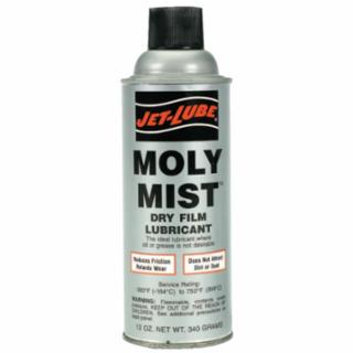 JET-LUBE 16041 Moly Mist 12Oz. Aerosoldry Film Lu (1 CN)