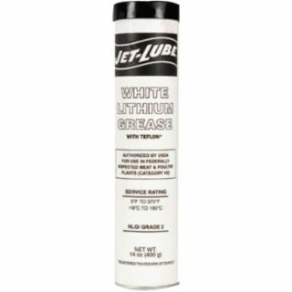 JET-LUBE 50350 14 Oz. White Lithium Grease W/Ptfe Lithium Base (1 CTG)