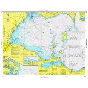 Paradise Clay NO_39TR NOAA Training Chart: 39TR Great Lakes, West End Of Lake Erie