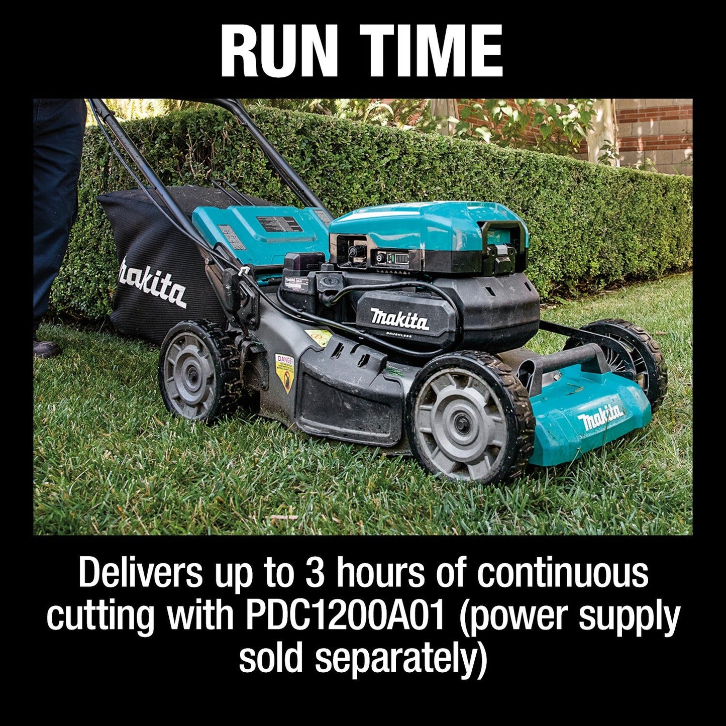 Makita CML01Z 40V max ConnectX, Brushless 21" Self‘Propelled Commercial Lawn Mower, Tool Only