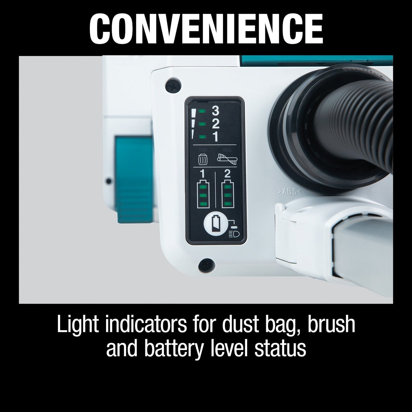 Makita XCV19PG 36V (18V X2) LXT® Brushless 1.3 Gallon HEPA Filter 12" Upright Vacuum Kit (6.0Ah)