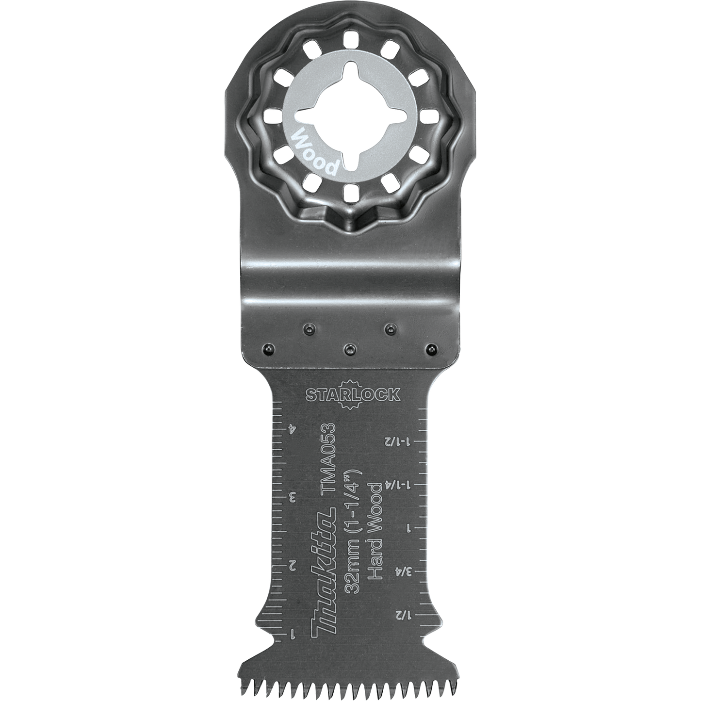 Makita B-67072 Starlock® Oscillating Multi‘Tool 1‘1/4" Bi‘Metal Curved Plunge Cut Blade with Japanese Tooth Design