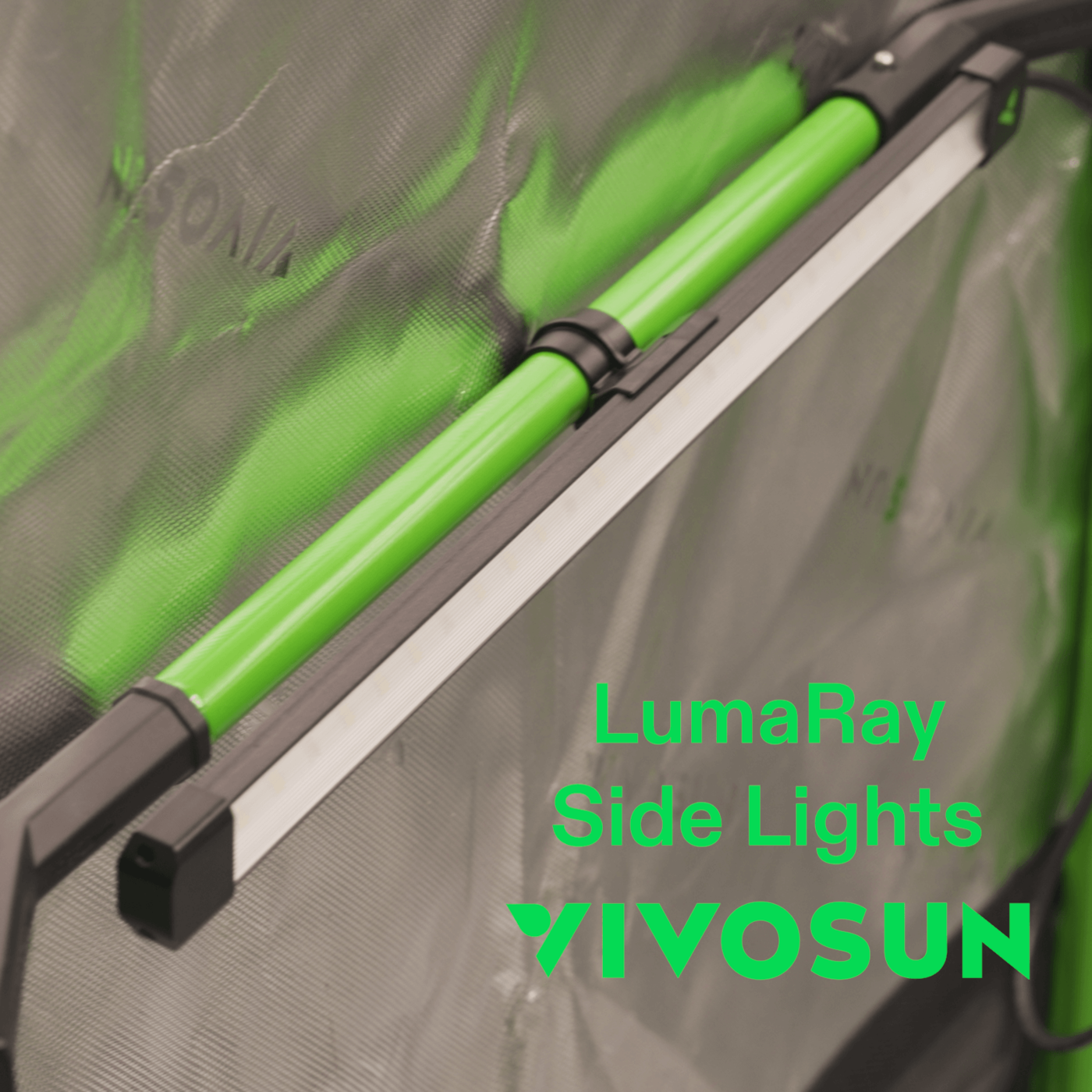 Vivosun LumaRay Side Lights (4-Bar), Full Spectrum LED Bar Lights, SGS Compatible