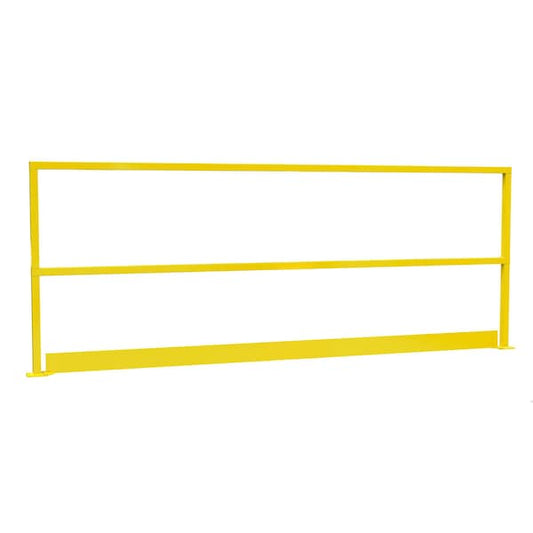 Vestil SQ-108-TB Square Safety Handrail W/ Toeboard