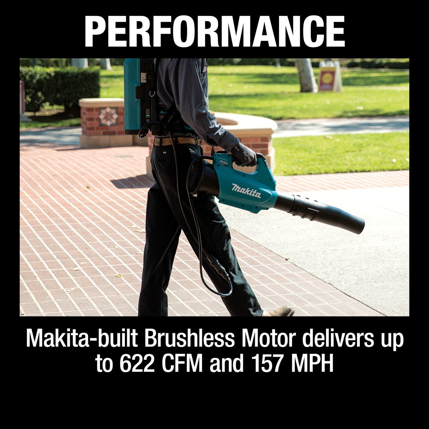 Makita CBU01Z 40V max ConnectX, Brushless Blower, Tool Only