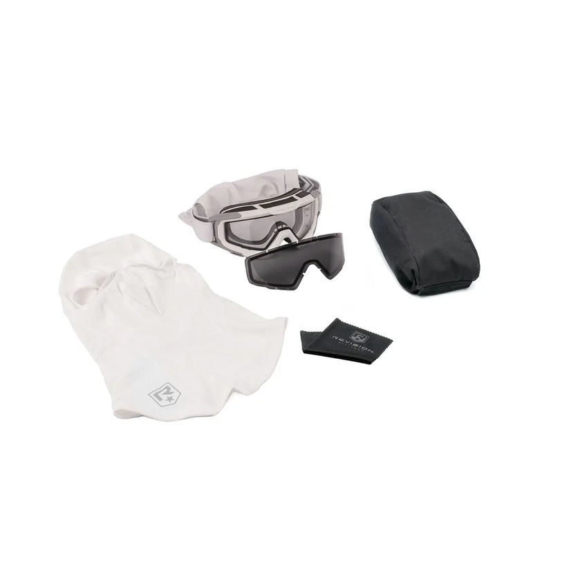 Revision Military 4-0100-0017 Snowhawk® Cold Weather Goggle System Essential Kit - With Gryphon Alpine Balaclava