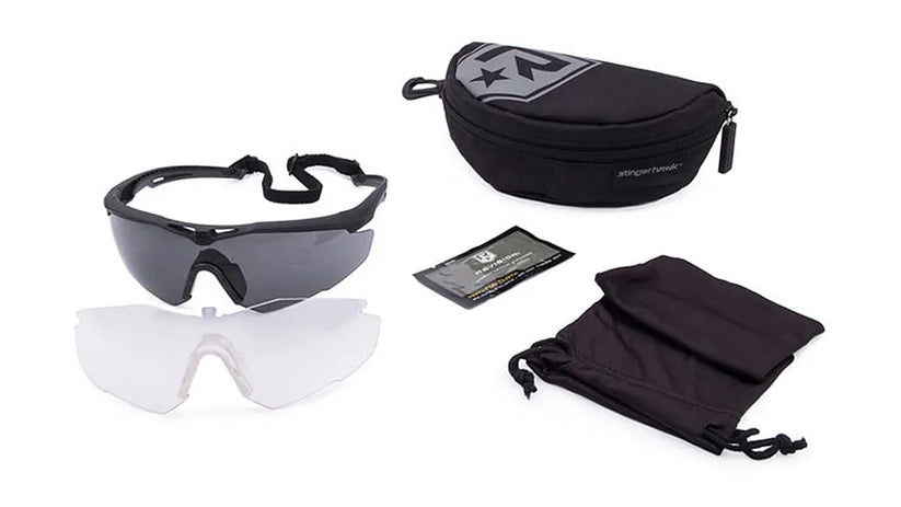 Revision Military 4-0152-0001 Stingerhawk® Eyewear System - Essential Kit (Regular)