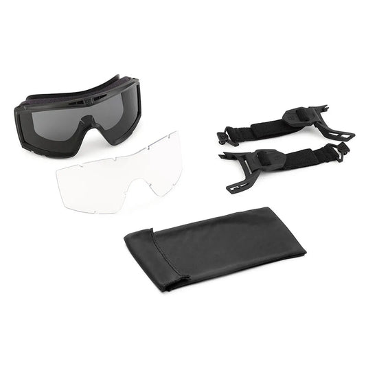 Revision Military 4-0309-9917 Carrier Locust Goggle System Essential Kit With Pull-To-Tighten Swivel Straps