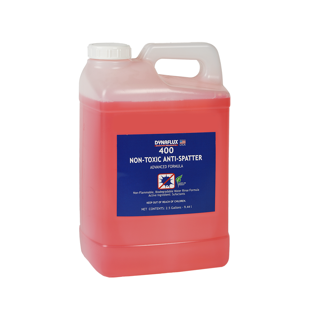 Dynaflux 400-5 400 – Non-Toxic Anti-Spatter, (Case of 2 - 2 1/2 Gallons)