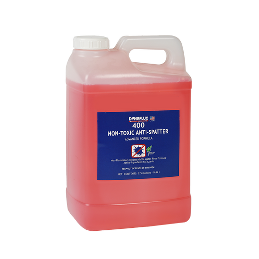 Dynaflux 400-5 400 – Non-Toxic Anti-Spatter, (Case of 2 - 2 1/2 Gallons)