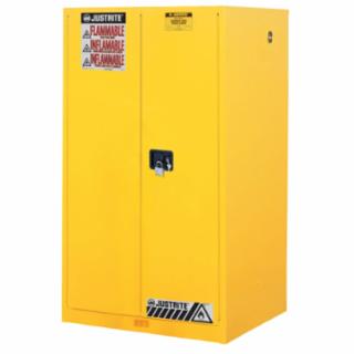 JUSTRITE 896000 60 Gallon Cabinet Manualdoor Yellow