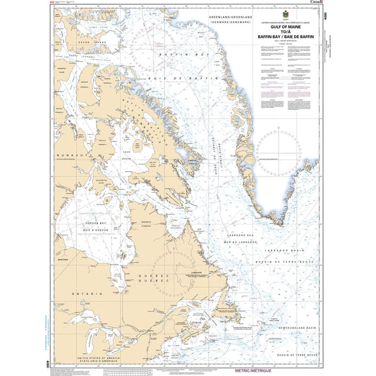 Paradise Clay CAN4000 CHS Gulf of Maine to/ Baffin Bay / Baie de Baffin