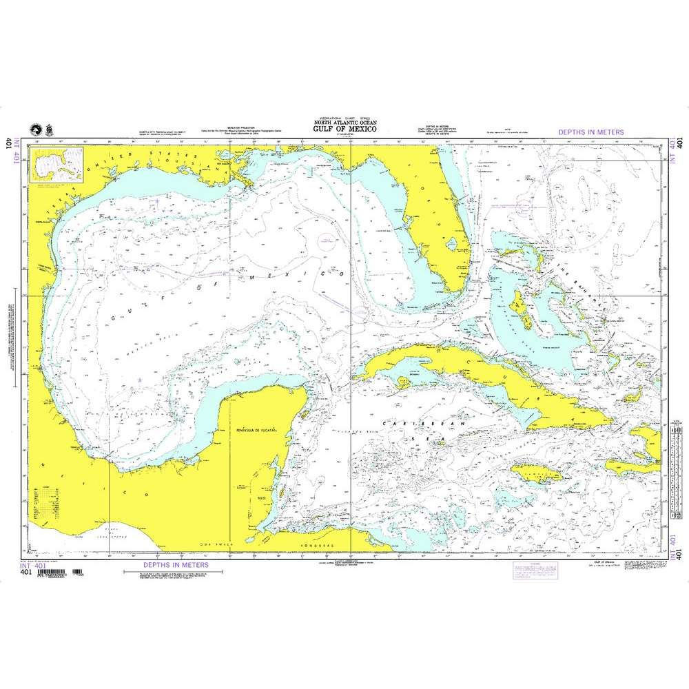 Paradise Clay NGA_401 NGA Gulf of Mexico - N. Atlantic Ocean - Int. 401