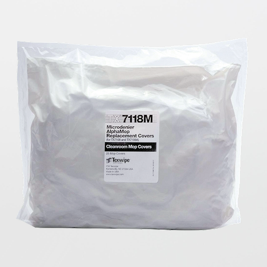 SOS Cleanroom Texwipe TX7118M AlphaMop Microdenier Cleanroom Replacement Mop Covers (Refills) (Case Qty.) - Case