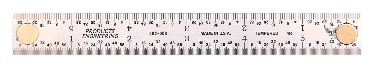 PEC Tools 262-018MG 18″ E/M Magnetic Rule