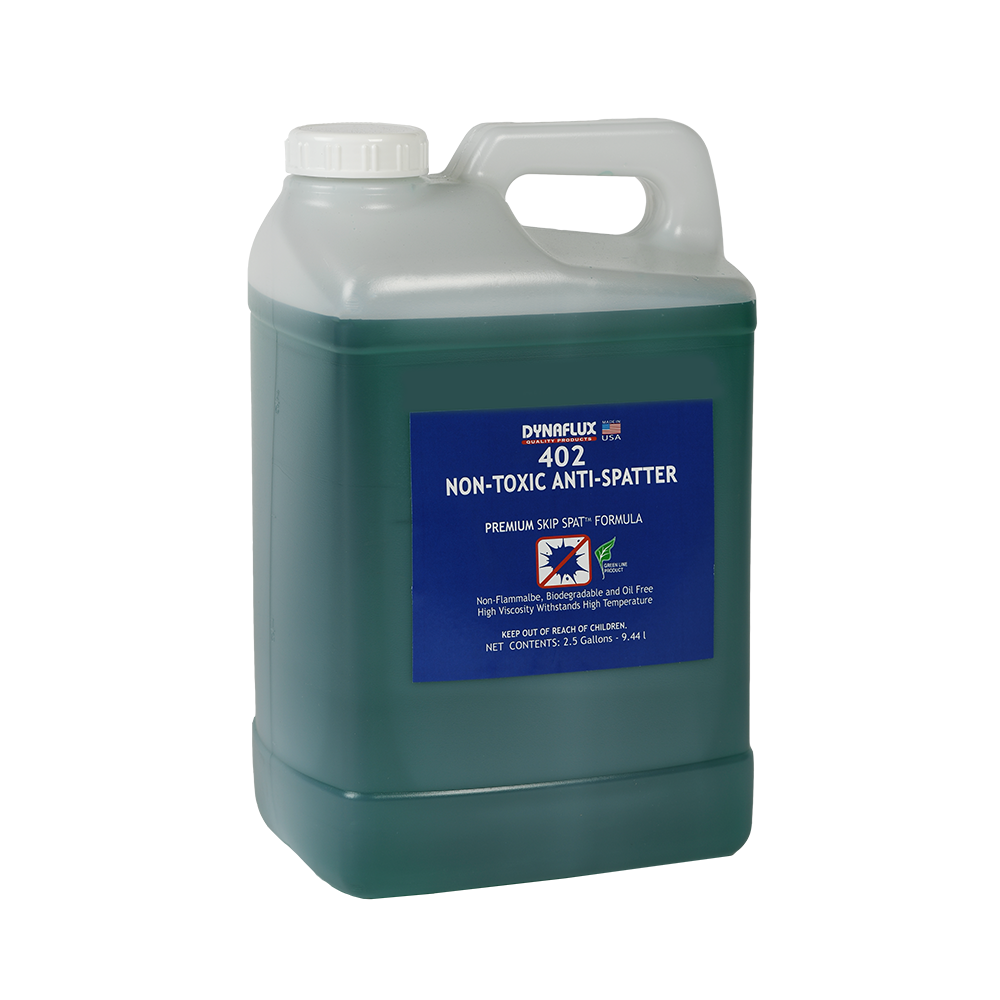 Dynaflux 402-5 402 – Non-Toxic Anti-Spatter, (Case of 2 - 2 1/2 Gallons)