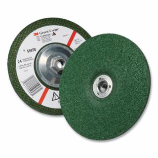 3M™ 051111-55958 3M Green Corps Depressedcenter Wheel 7" X1/4" (10 EA)
