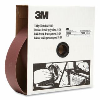 3M™ 051115-19812 3M Utility Cloth Roll 1-1/2" X50 Yds 314D P60X
