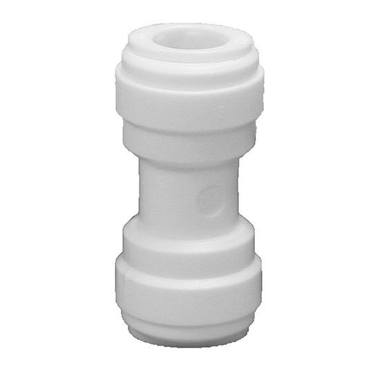 Jones Stephens C76857 3/8" Tube OD x 1/4" Tube OD Plastic Push On Reducing Union