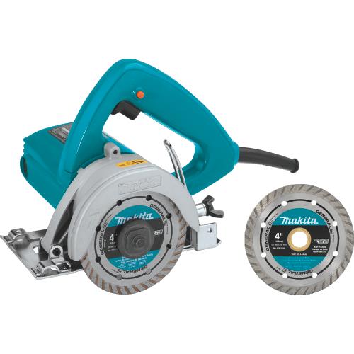 Makita 4100NHX1 4‘3/8" Masonry Saw, with 4" Diamond Blade