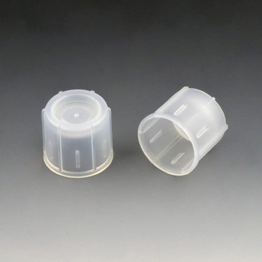 Globe Scientific 118118 Cap Snap 17mm Dual Position LDPE 500/Bag 2 Bags/Unit