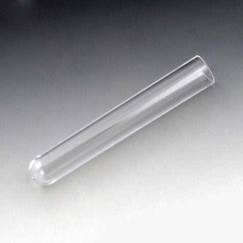 Globe Scientific 110446 Test Tube 12 x 75mm (5mL) PP 1000/Bag 1 Bag/Box