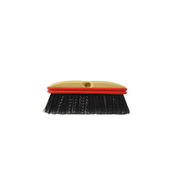Bruske 100% Black Brulon Bristles W/Bumper-10″ Poly Block